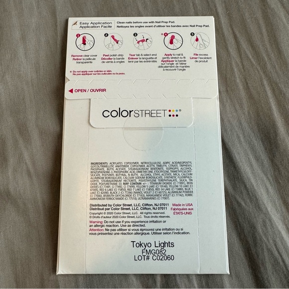 Color Street: Tokyo Lights | Rose Gold Glitter Sparkle Party Metallic Pink - Picture 4 of 16